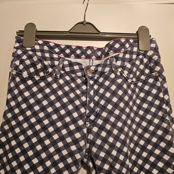 Kate Spade Women's Navy Play Hooky Capri Jeans Pants. Sz 30 - Picture 4 of 14